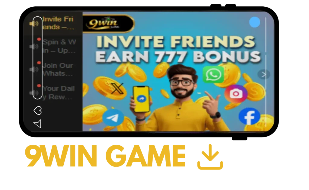 9WIN GAME invite a Friend